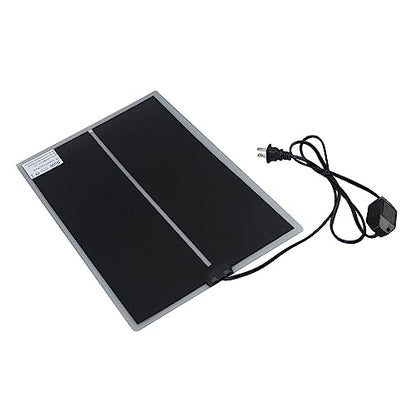 Fdit Reptile Terrarium Heat Pad, Adjustable Temperature Under Tank Heater for Snake Lizard, Watertight PET Heating Mat for Pet Warmth and Comfort (20W) - size: 20W