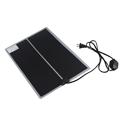 Reptile Heat Pad Under Tank Heater Terrarium Heating Mat for Snakes Lizards Turtles PET Tear Tough Safe (20W) - size: 20W