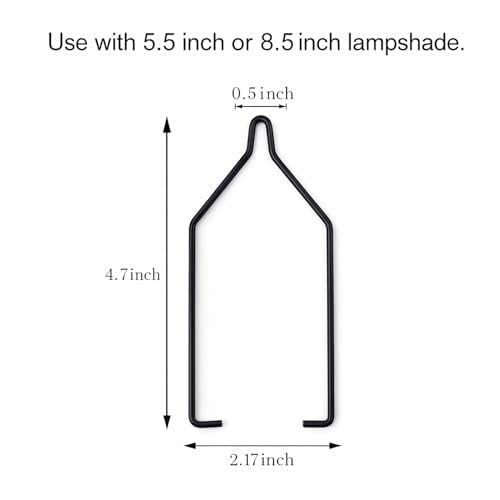2 Pack Fixing Clip Reptile Dual Lamp Stand Lamp Hanger Holder, Reptile Lamps for Glass Terrarium Heating Light, Suitable for Breeding Tank and Glass Container and Water Tank