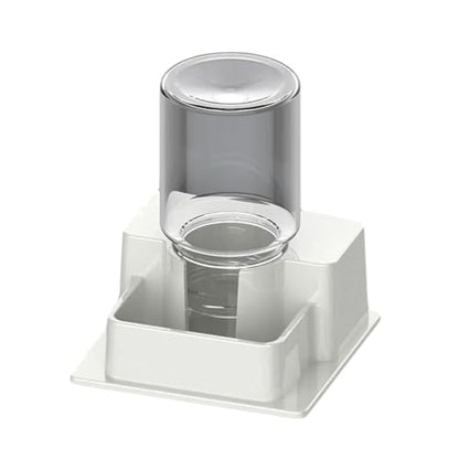 Reptile Auto Refill Water Dispenser, Quiet Operation Clear Monitor for Turtles, Lizards & Pets - color: White