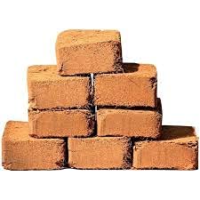 Home and Country Coco Coir Brick 50 Lbs Triple Washed Low EC Coconut Fiber Potting Soil Alternative for Indoor Plants Gardening Essentials and Mulch Compost Base - size: 50 Pound