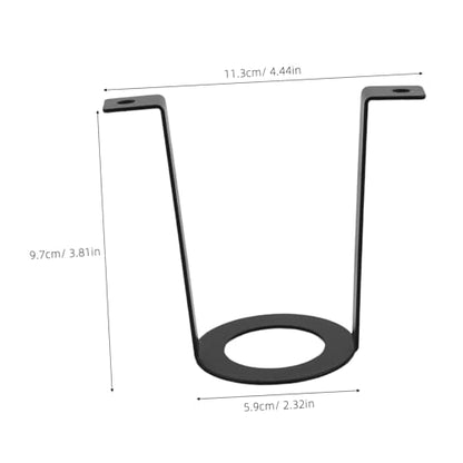 2pcs Reptile Basking Lamp Stand Metal Holder with Adjustable Angle Design and Secure Clamping Mechanism for Aquarium and Terrarium Basking Lighting