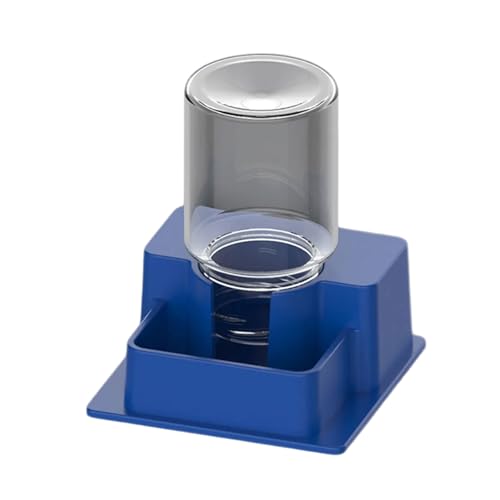 Reptile Auto Refill Water Dispenser, Quiet Operation Clear Monitor for Turtles, Lizards & Pets - color: Blue