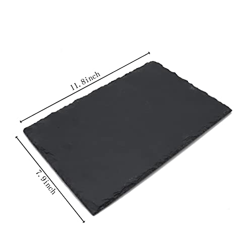JIH Reptile Basking Platform 11.8 x7.8 inch, Natural Rock Reptile Food Bowl Tortoise Feeding Dish Habitat Decor - size: 30x20cm