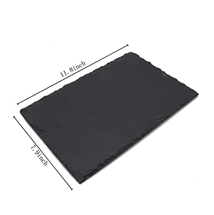 JIH Reptile Basking Platform 11.8 x7.8 inch, Natural Rock Reptile Food Bowl Tortoise Feeding Dish Habitat Decor - size: 30x20cm