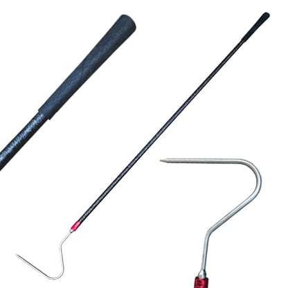48'' Carbon Snake Hook Catcher Stick Tongs Grabber Reptile Pick-up Handling Tools, for Catching,Moving Snakes（2 Pack 2025 New Launch