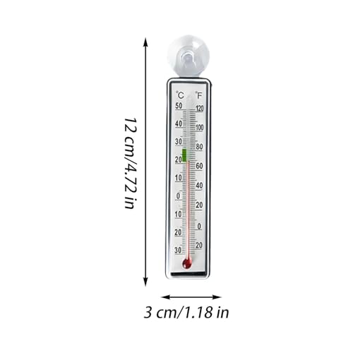 Temperature Gauge Aquarium | Reptile Box Supplies - Betta Tank Temperature Monitor,for Keepers Hobbyists Beginners Aquarists Pet Parents Home Office Study