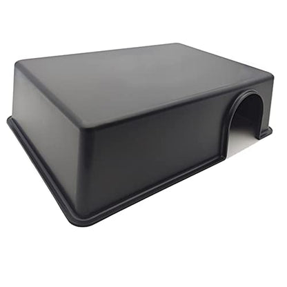 LEOTERRA Snake Hide Reptile Hide for Snake Lizard Gecko and Baby Ball Python Use10.23"x7.48"x2.75" (M) Durable and Easy to Clean.Can Also be Used as a mole, Hamster, Guinea Pig, Ferret Hideout
