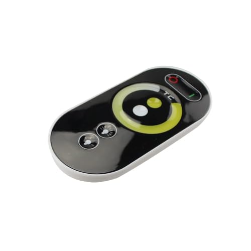 CCT LED Controller, Touch DC 12V-24V 12A RF Wireless Dimmer with Slide Remote Control, PWM Dimmable Brightness Adjust LED Strip Light Controller for CCT LED Strip Lights - color: CCT