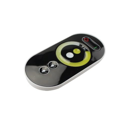 CCT LED Controller, Touch DC 12V-24V 12A RF Wireless Dimmer with Slide Remote Control, PWM Dimmable Brightness Adjust LED Strip Light Controller for CCT LED Strip Lights - color: CCT