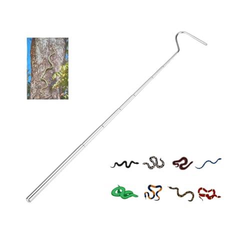 Small Snake Hook,Retractable Reptile Hook Snake Hook Reptile Capture Hook Sturdy Lizards Pet Supplies