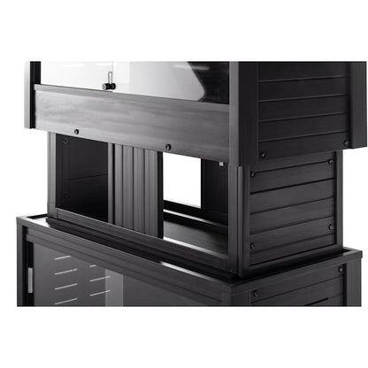 New Age Pet ECOFLEX Mojave Reptile Habitat Stacker, Medium, 36", Black