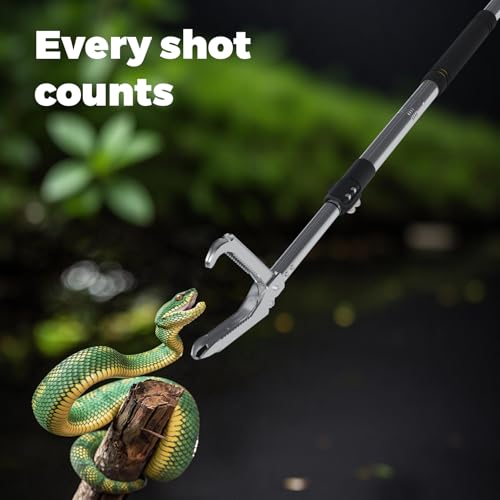 Heavy Duty Snake Tongs,Snake Catcher Grabber with Extra Long Handle & Widely Adjustable Jaw Snake Sticks and Grabbers for Yard Outdoor Pet Supplies.