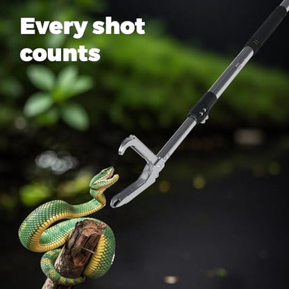 Heavy Duty Snake Tongs,Snake Catcher Grabber with Extra Long Handle & Widely Adjustable Jaw Snake Sticks and Grabbers for Yard Outdoor Pet Supplies.