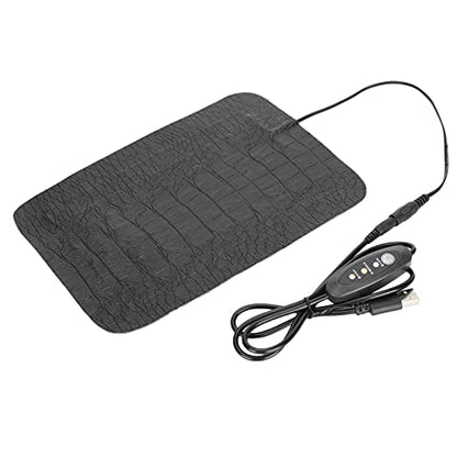 Asixxsix Reptile Heat Mat with Temperature Control for Amphibians, 3 Level Adjustable Heating Pad for Lizards Snakes Turtles (S 23 Inch) - size: S 23 Inch