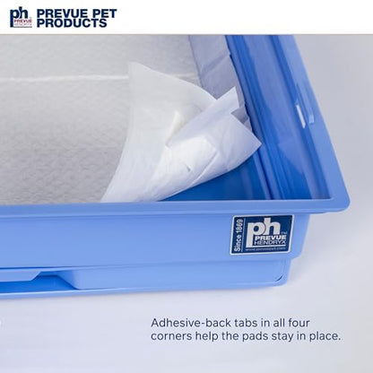 Prevue Pet Products Disposable Cage Liners for Birds and Small Animals - Cage Accessories for Parrot, Parakeet, Conure, Cockatiel, Hamster, Guinea Pig, & Mouse Enclosures - 20 White Liners