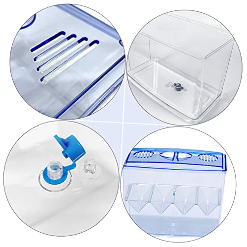 1pc Small Fish Breeding Tank Breathing Freestanding Self-Floating Isolation Box for Hatching and Incubation of Fish Fry