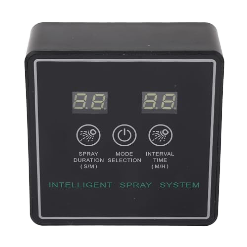 Zunate Reptile Fogger Smart Spray System, Automatic Timing Humidifier with 360 Degree Adjustable Misting Nozzles for Terrarium, Rainforest Tank, and Plant Care