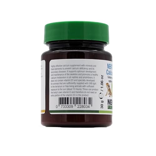 Nekton-Rep Calcium-Pur Pure Calcium for Reptiles and Amphibians,35g (1.24oz) - size: 35gm/ 1.24oz