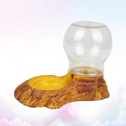 BESPORTBLE Automatic Water Feeder for Reptiles Crafted Smooth Bowl Week Supply Pet Drinking Fountain