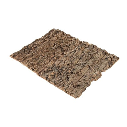 ibasenice 2pcs Cork Reptile Bark Decor Turtle Basking Platform Snake Climbing Bark Reptile Decorations Stain Resistant Terrarium Decor