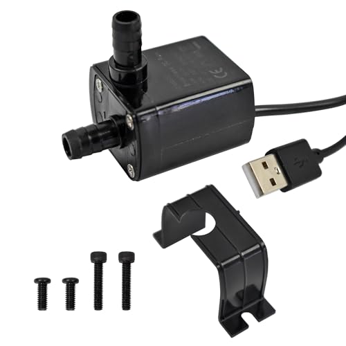 CONQUERALL 5V USB Solar Water Pump 1W 34GPH 3.3ft for Outdoor Camping Water Supply - color: Usb 5v 1w 130l/H 1m Head, size: 1PC