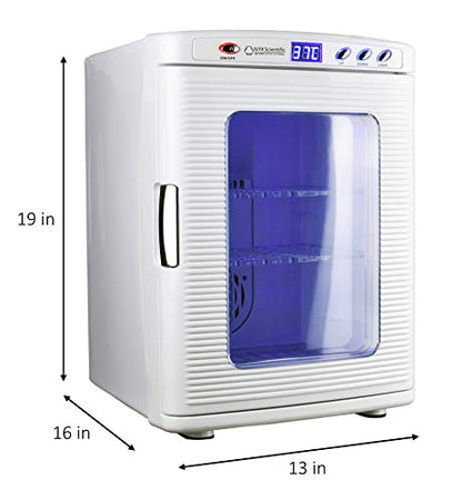 25L Incubator - Precise Temperature Control from 2 to 60°C, 12V/110V
