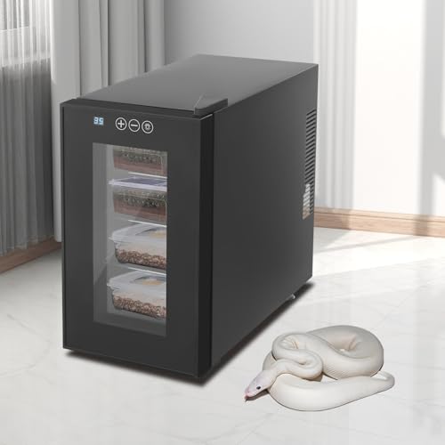 Reptile Incubator 23L Scientific Lab Incubator Digital Incubator Cooling and Heating 50-104°F Constant Temperature Egg Incubator 110V 55W Work for Small Reptiles