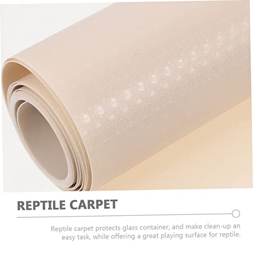 BESTonZON Reptile Carpet Terrarium Liner for Bearded Dragon Leopard Gecko Snake Soft Eva Mat