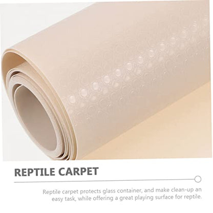 BESTonZON Reptile Carpet Terrarium Liner for Bearded Dragon Leopard Gecko Snake Soft Eva Mat