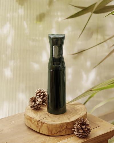 Bamworld Continuous Spray Bottle for Plant-Fine Mist Spray Bottles for Watering Plant，Indoor Outdoor Water Spray Bottle for Plants（Black，10.1 Ounces
