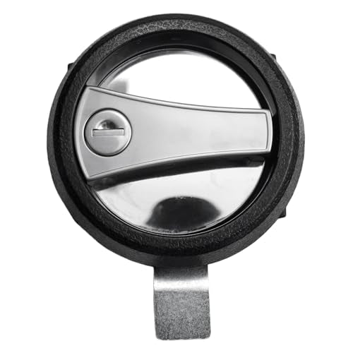 MS901 Black Electric Panel Cam Lock 1PC Round Security Lock for Electrical Enclosures Cabinets Boxes Replacement Enclosure Lock