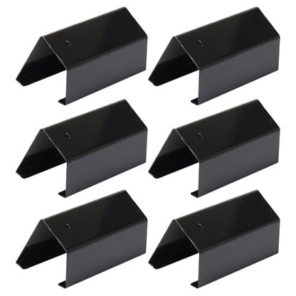 6PCS Reptile Screen Tank Clips, Terrarium Covers Heavy Duty Screen Clips for 5-29 Gallons, Reptile Aquarium Lid Clip, Screen Tank Metal Clip Escape for an Array of Reptiles from Terrarium