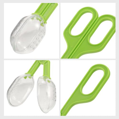 GANAZONO Reptile Feeding Clamp Reptile Tank Tool Aquarium Grabber Tool for Cage Maintenance Multi-Functional Catcher and Poop Scoop for Pet Supplies