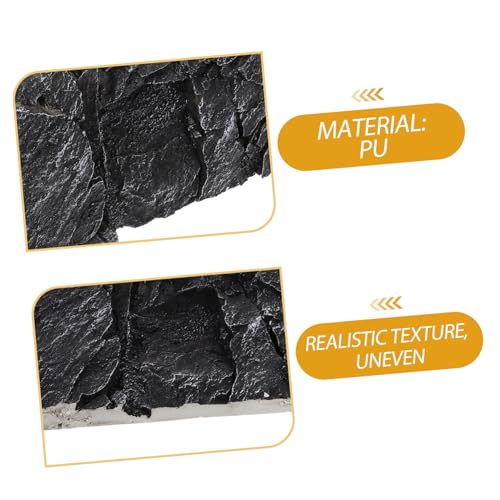 3D Lizard Tank Accessories Reptile Tank Decorative Panels Aquarium Background Boards