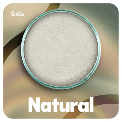 CaribSea Reptiles Calcium Substrate Sand - 20 lb Each - Natural White Sand for Reptile Terrariums, Promotes Healthy Habitat & Optimal Calcium Levels (Pack of 2) - size: 20lb (Pack of 2)