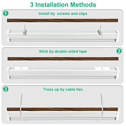 T5 Grow Lights 5000K Full Spectrum,1.4FT (2pcs x 10 Watts) Plant Growing Lamp,End-to-End Connectable Led Light Strips for Indoor Plants Succulents Flowers Growing