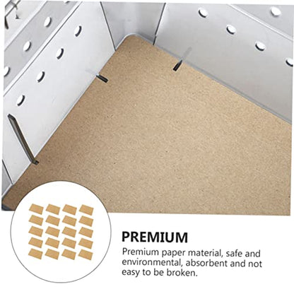 Reptile Feeding Box Mat Paper Reptile Raising Box Mat Paper Pad Moisture Absorbent Easy to Use
