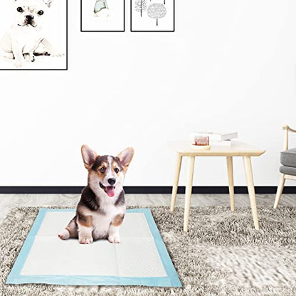 kathson 100PCS Guinea Pig Cage Liners Disposable 13" x 18" Rabbit Disposable Potty Training Pad Super Absorbent & Leak-Free Pet Supplies for Bunny Kitten Small Dog Guinea Pig