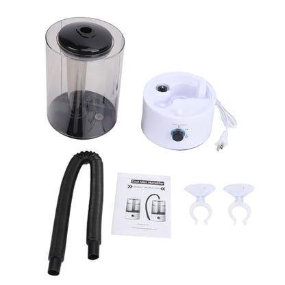 Rosvola Reptile Humidifier Fogger, 4L Large Capacity Tank, 3 Grades Adjustable Quiet with Extended Hose, Automatic Terrarium Misting System for Chameleon Snakes Plants