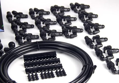 MistKing – Advanced Misting System (3/8” Backbone), 5th Gen | Used by Zoos, Institutions & Hobbyists | Expandable to 70 Nozzles | Fine Mist | 50 Micron Droplets | Upgraded Timer & Components | - size: Version 5, style: Advanced
