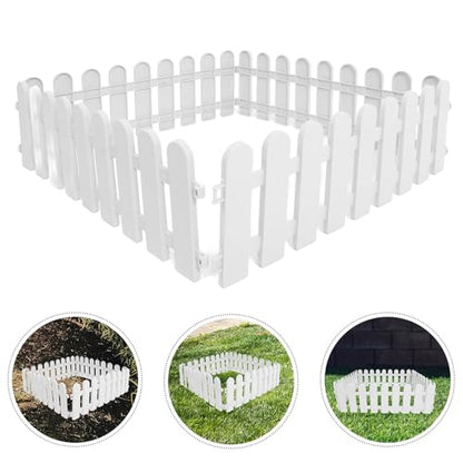 4pcs Outdoor Tortoise Fence Reptile Enclosure Garden Plastic Barrier Pet Breeding Playpen for Safe Grazing and Sunbathing in Yard