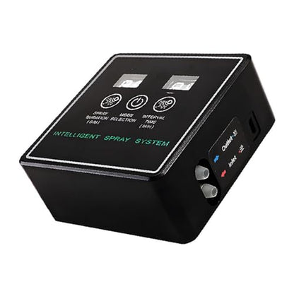 Reptile Fogger Smart Spray System with Touchscreen Controller, Automatic Reptile with Timer, Low Noise 360° Adjustable Misting Nozzles for Terrariums, Amphibians, Lizards, (5m 2 Nozzles) - size: 5m 2 Nozzles