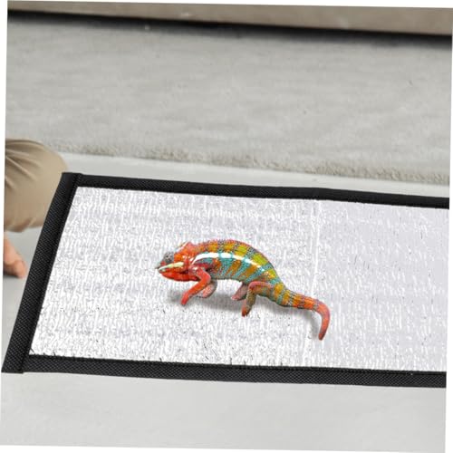LIOOBO Reflective Insulation Pad Film for Reptile Heating Pad Under Tank Heater Mat for Snakes Lizards Turtles