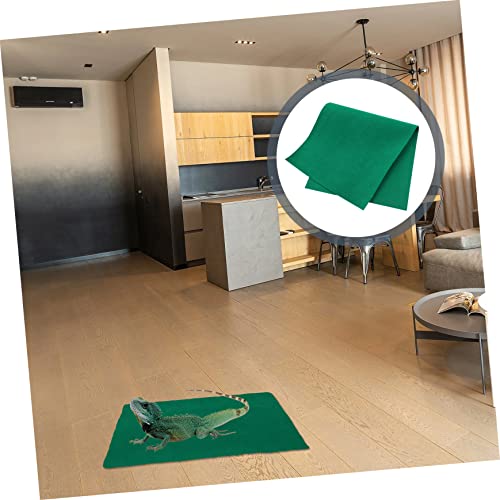 BESPORTBLE Reptile Material Bedding for Lizard Snake Turtle Cypress Mulch Carpet Pet Box Bottom Mat Crawler Pad