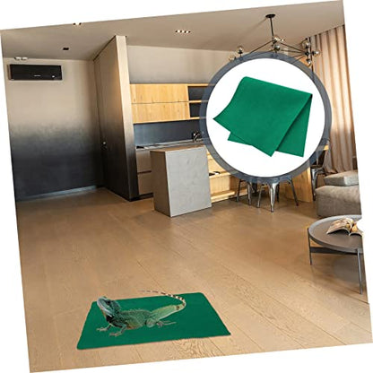 BESPORTBLE Reptile Material Bedding for Lizard Snake Turtle Cypress Mulch Carpet Pet Box Bottom Mat Crawler Pad