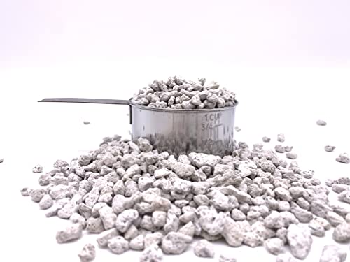 Pumice for Bonsai, Succulent, Cactus, Alocasia, Monstera, and Tropical Aroids | 2 Quarts Bag | 1/4” Particle Size | The Bonsai Supply - size: Pumice 2 Quarts