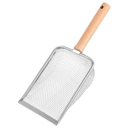 Kisangel Pet Reptile Litter Scoop Waste Shovel for Cleaning Reptile Litter Compact Design for Corners for Turtles Lizards Geckos and Snakes