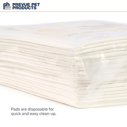 Prevue Pet Products Disposable Cage Liners for Birds and Small Animals - Cage Accessories for Parrot, Parakeet, Conure, Cockatiel, Hamster, Guinea Pig, & Mouse Enclosures - 20 White Liners