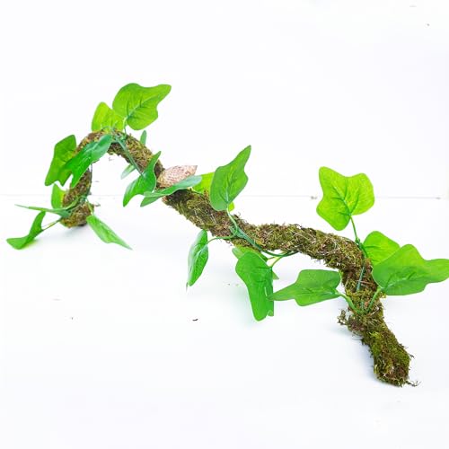 Hermit Crab Climbing Toy with Artificial Vines, 25 Inch Bendable Hermit Crab Supplies, Great Accessory for 10 Gallon Hermit Crab Tank